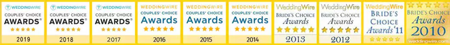 WeddingWire Bride's Choice Award
